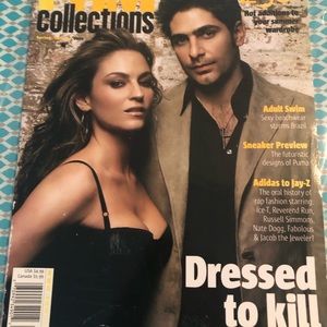 Michael Imperioli and Drea DeMatteo 2004 FHM vintage magazine bonus art
